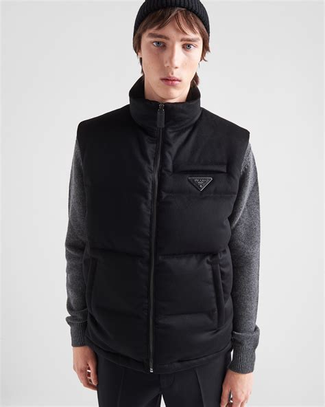 prada bubble vest|Prada puffer vest.